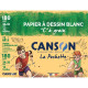 Canson C à grain - Pochette papier à dessin - 12 feuilles - 24 x 32 cm - 180 gr - blanc