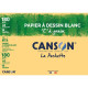 Canson C à grain - Pochette papier à dessin - 10 feuilles - A3 - 180 gr - blanc