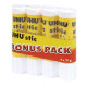 UHU stic - 4 Bâtons de colle - 21 g - transparent - non permanent