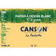 Canson C à grain - Pochette papier à dessin - 12 feuilles - A4 - 180 gr - blanc