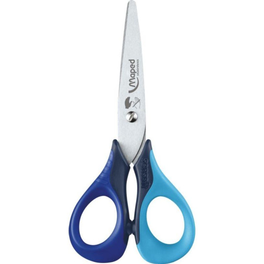 Maped Sensoft 3D - Ciseaux bouts ronds - 13 cm - pour gaucher - disponible dans différentes couleurs