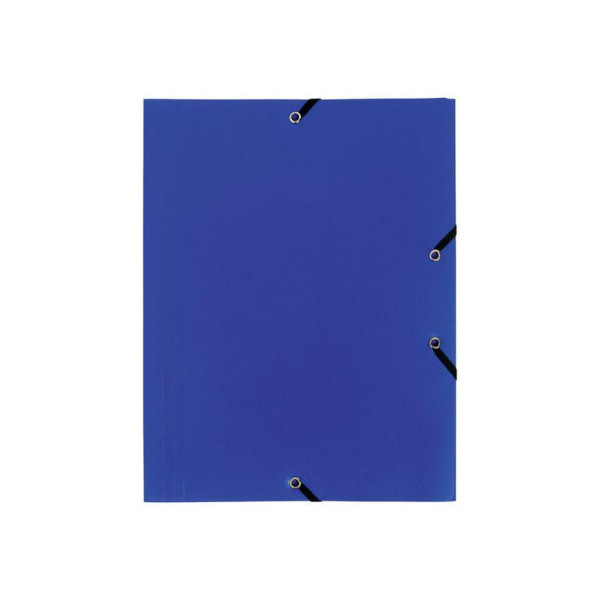 Exacompta - Chemise polypro à rabats - A4 - pour 150 feuilles - bleu opaque