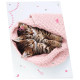 Sous-main double chaton tendre duo - 55 x 37 cm - Oberthur