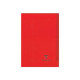 Clairefontaine Koverbook - Cahier polypro A4 (21x29,7 cm) - 96 pages - grands carreaux (Seyes) - rouge