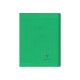 Clairefontaine Koverbook - Cahier polypro A4 (21x29,7 cm) - 96 pages - grands carreaux (Seyes) - vert