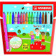 STABILO Trio A-Z - 18 feutres dont 3 fluo - pointe moyenne