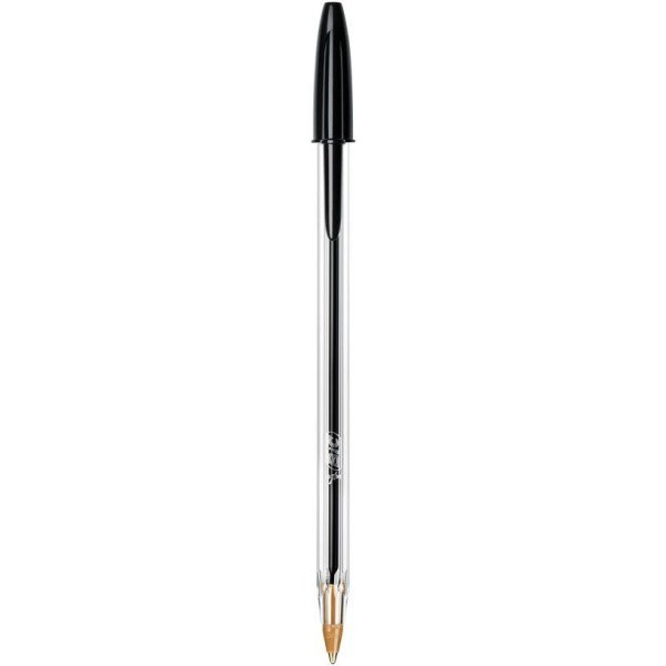 BIC Cristal - Stylo à bille - noir - 1 mm - pointe moyenne